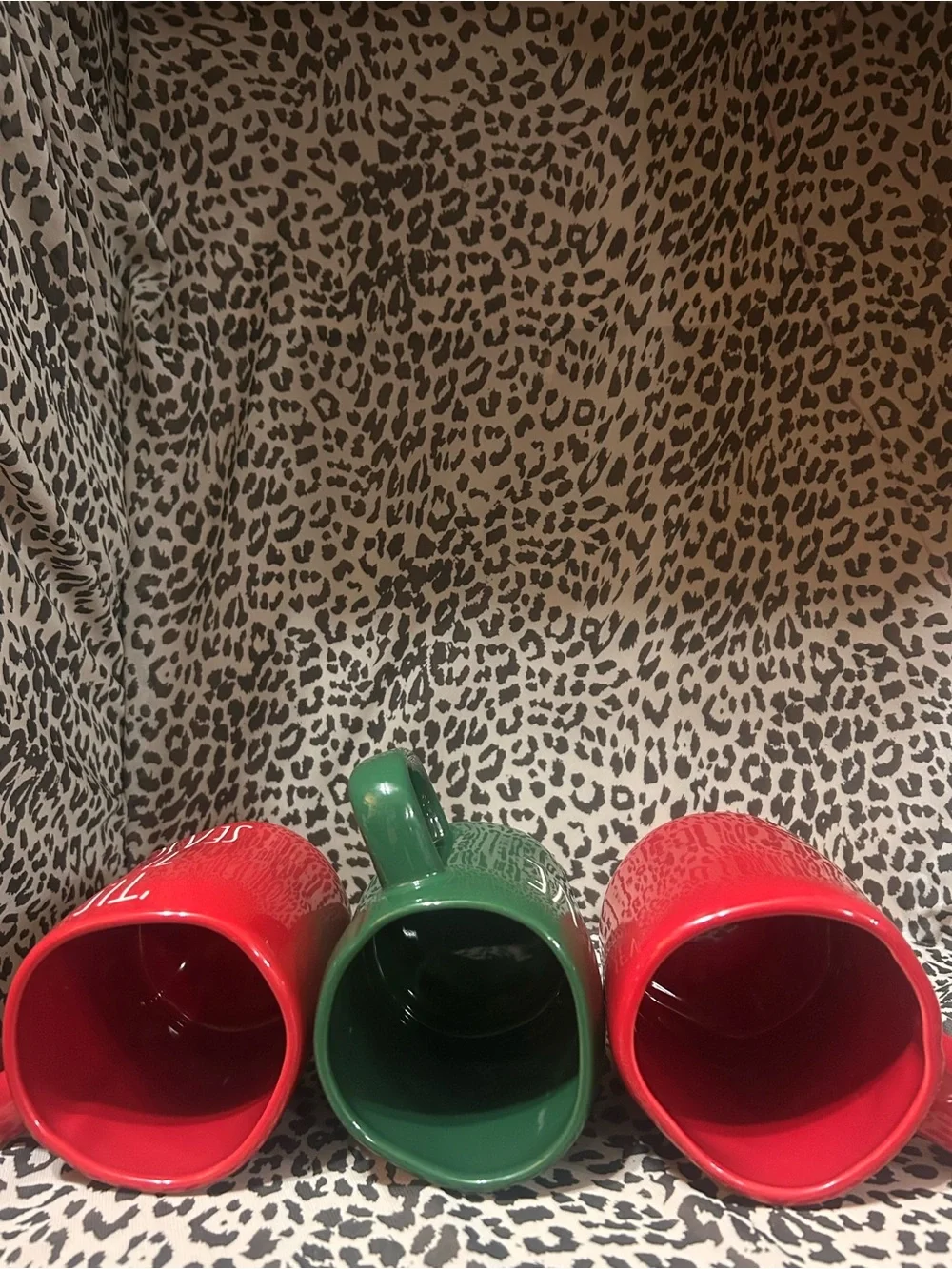 Rae Dunn Ceramic “Believe-Tis the Season-Cocoa” Holiday Mugs